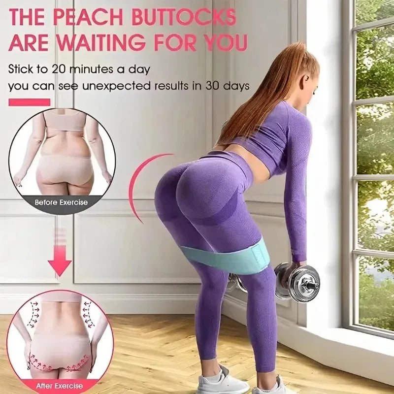 Fabric Hip Resistance Bands