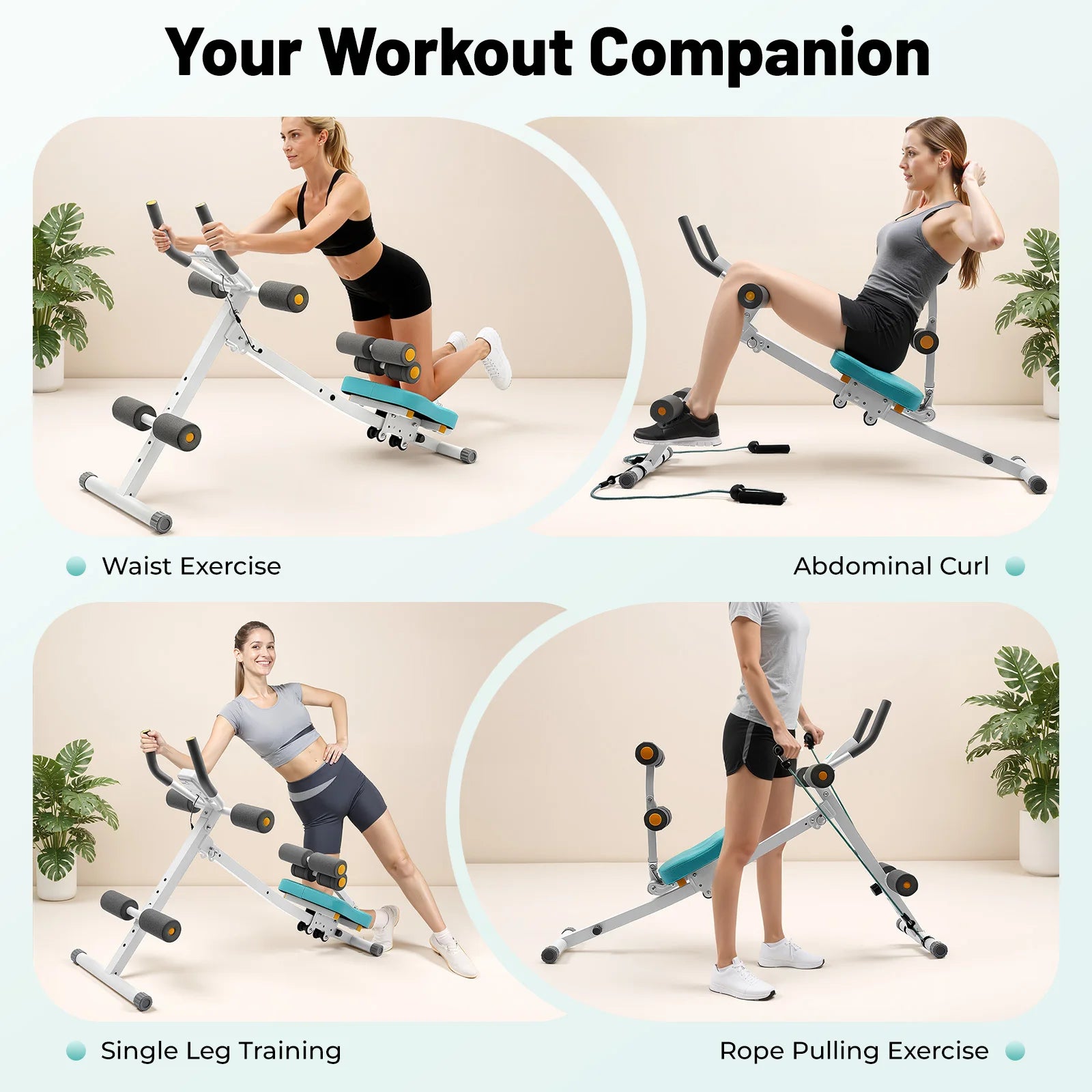 Adjustable Ab Crunch Machine
