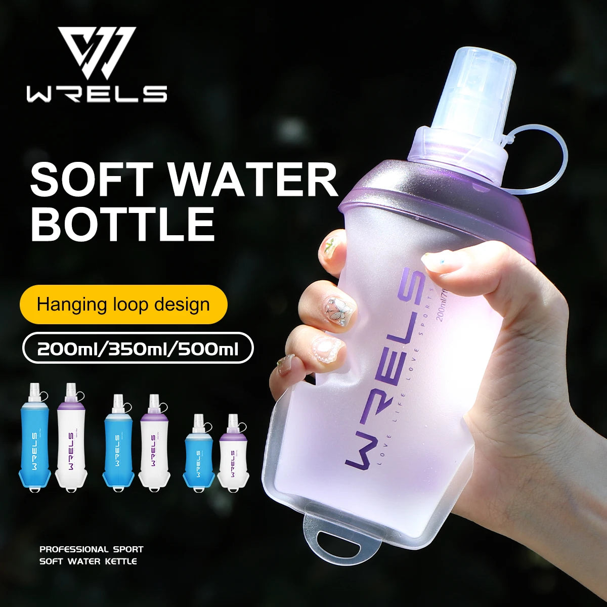 Foldable TPU Water Flask