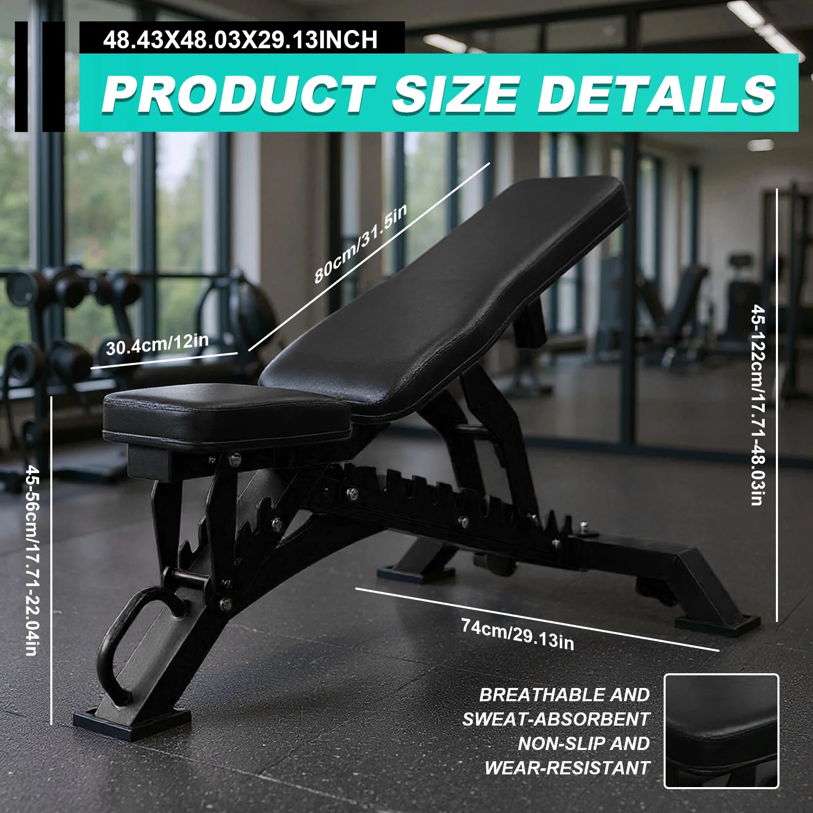Foldable Weight Bench