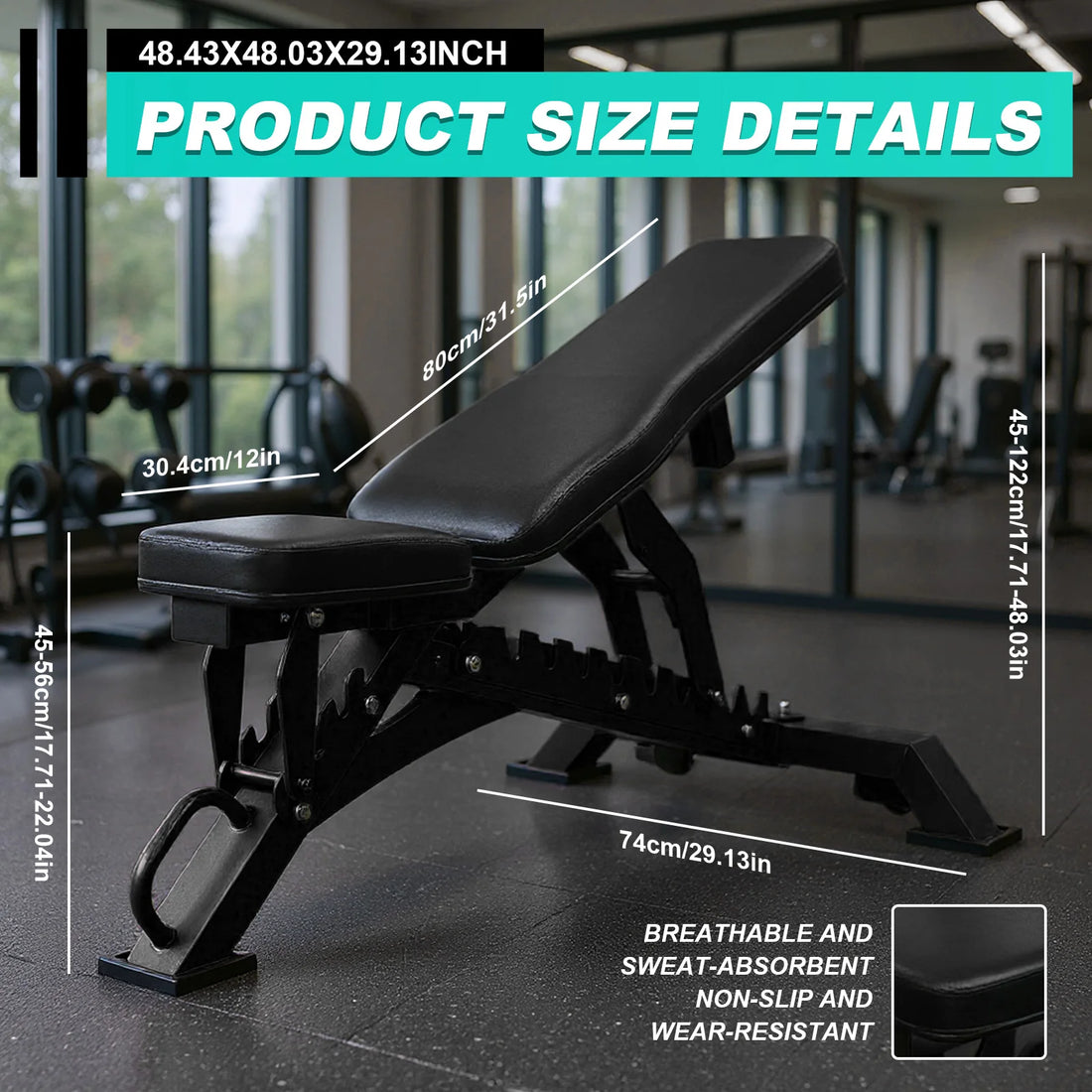 Foldable Weight Bench