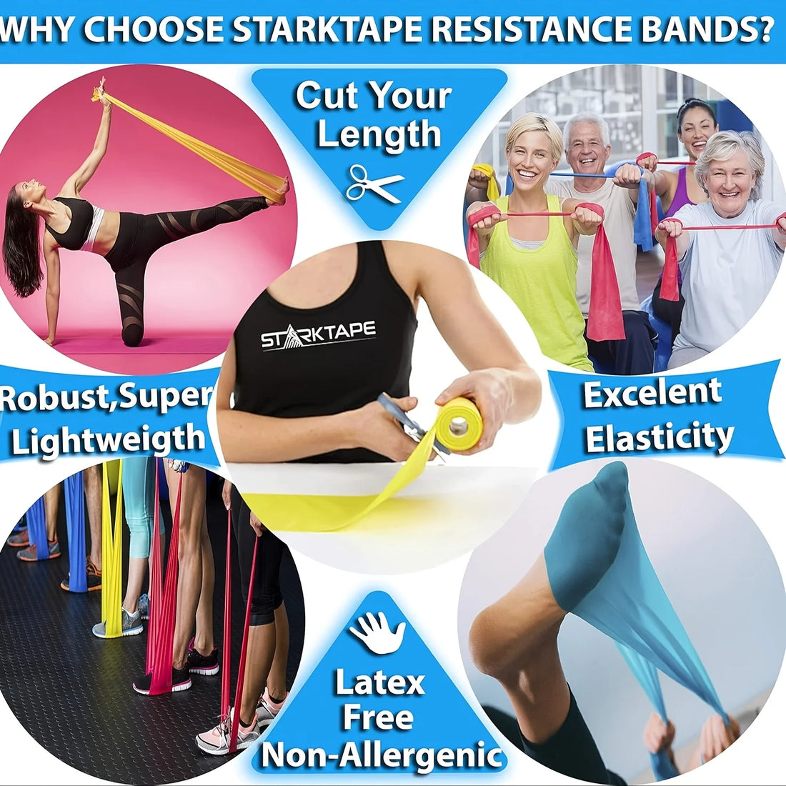 Yoga Resistance Training Bands