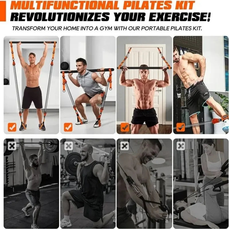 Pilates Resistance Bar Kit