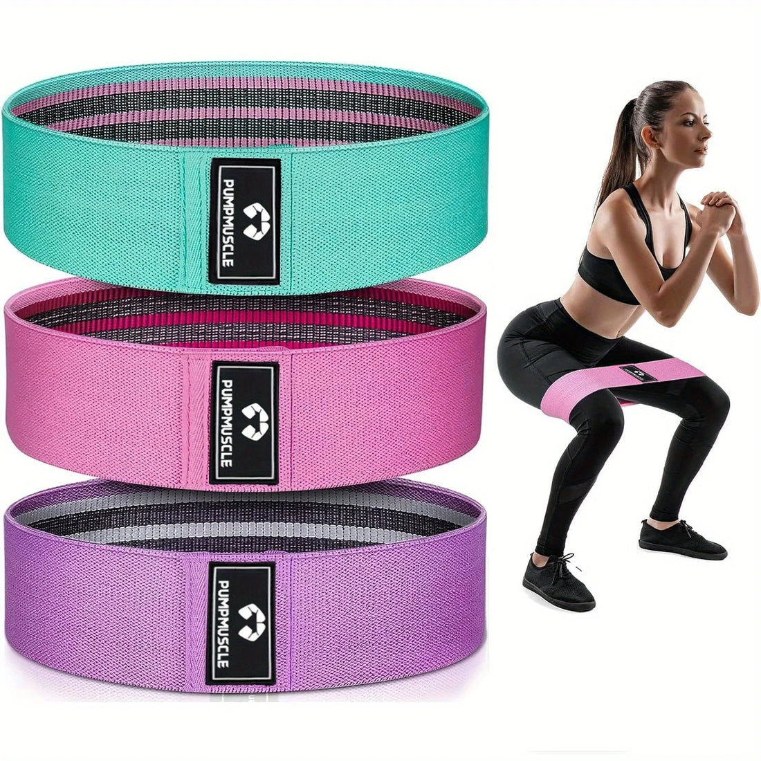 Fabric Booty Resistance Bands