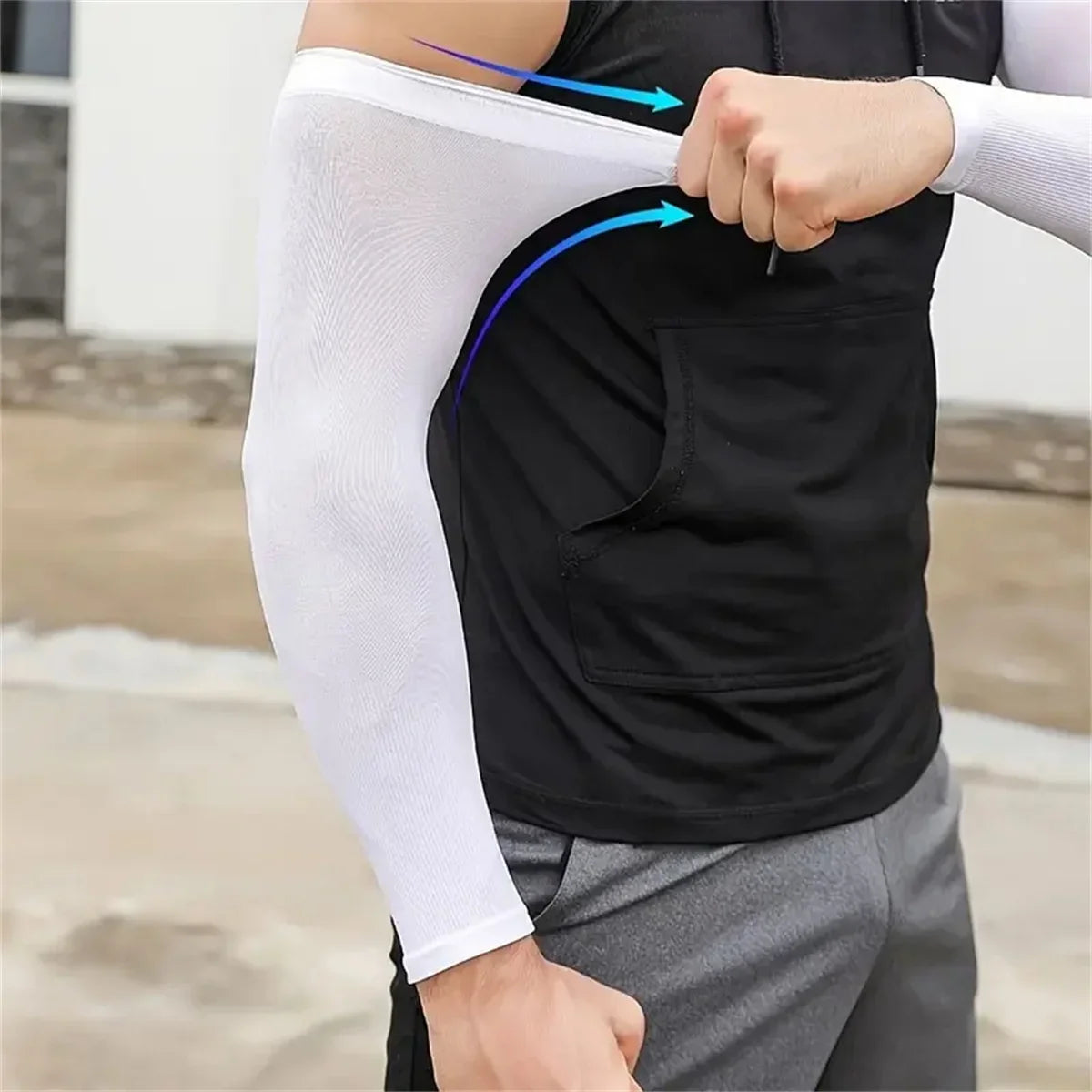 Cooling UV Arm Sleeves
