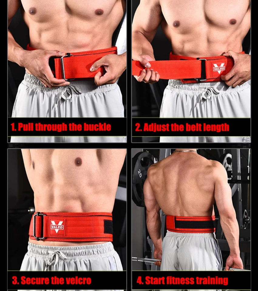 Nylon Weightlifting Waist Belt