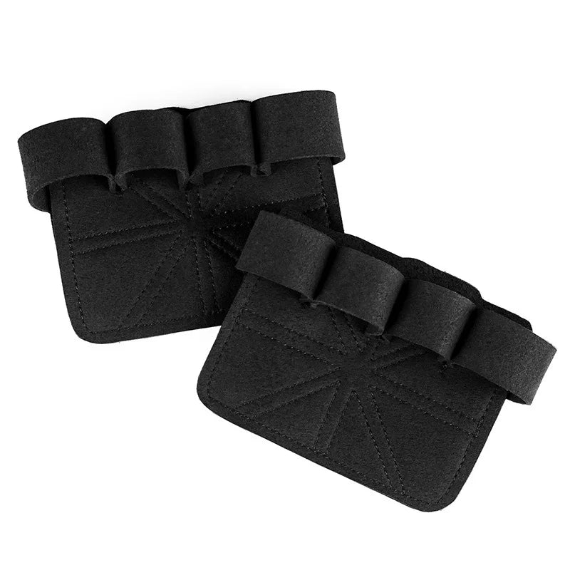 Cowhide Weightlifting Grip Gloves